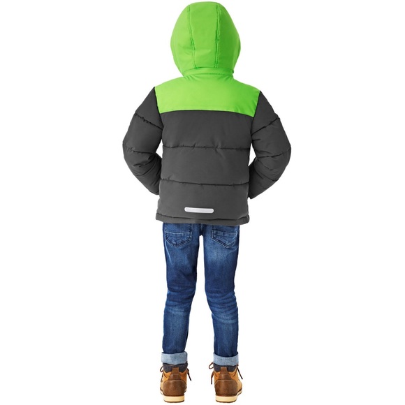 NWT Member's Mark Boys Puffer Gray Color Block Size 8 - Picture 3 of 15